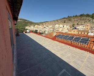 Terrasse von Wohnung zum verkauf in Cortes de Pallás mit Heizung, Terrasse und Abstellraum