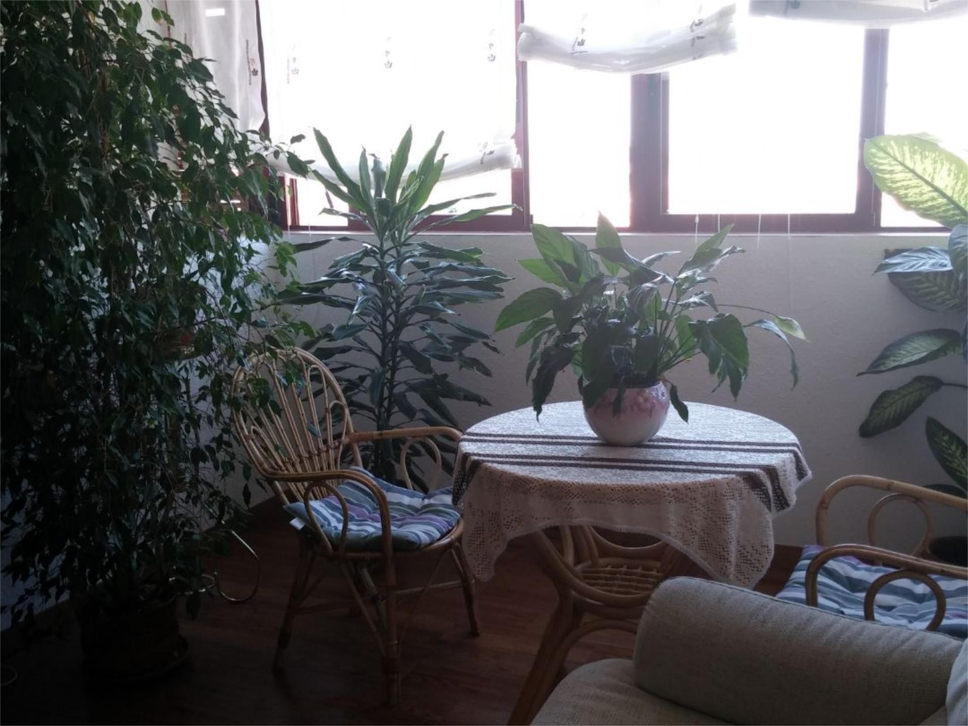 Balcony of Flat for sale in  Madrid Capital  with Air Conditioner, Heating and Private garden