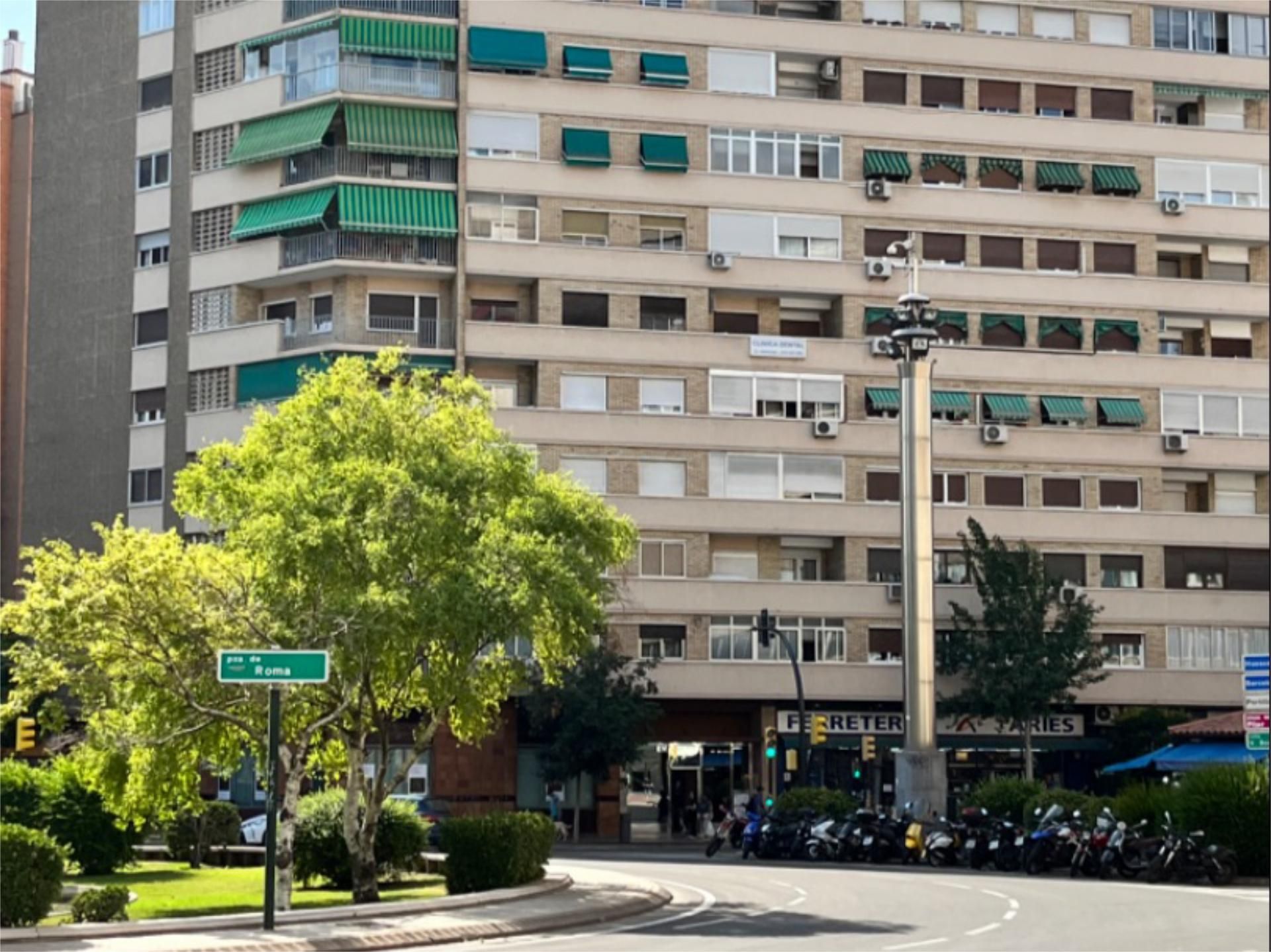 Vista exterior de Pis en venda en  Zaragoza Capital amb Calefacció i Parquet