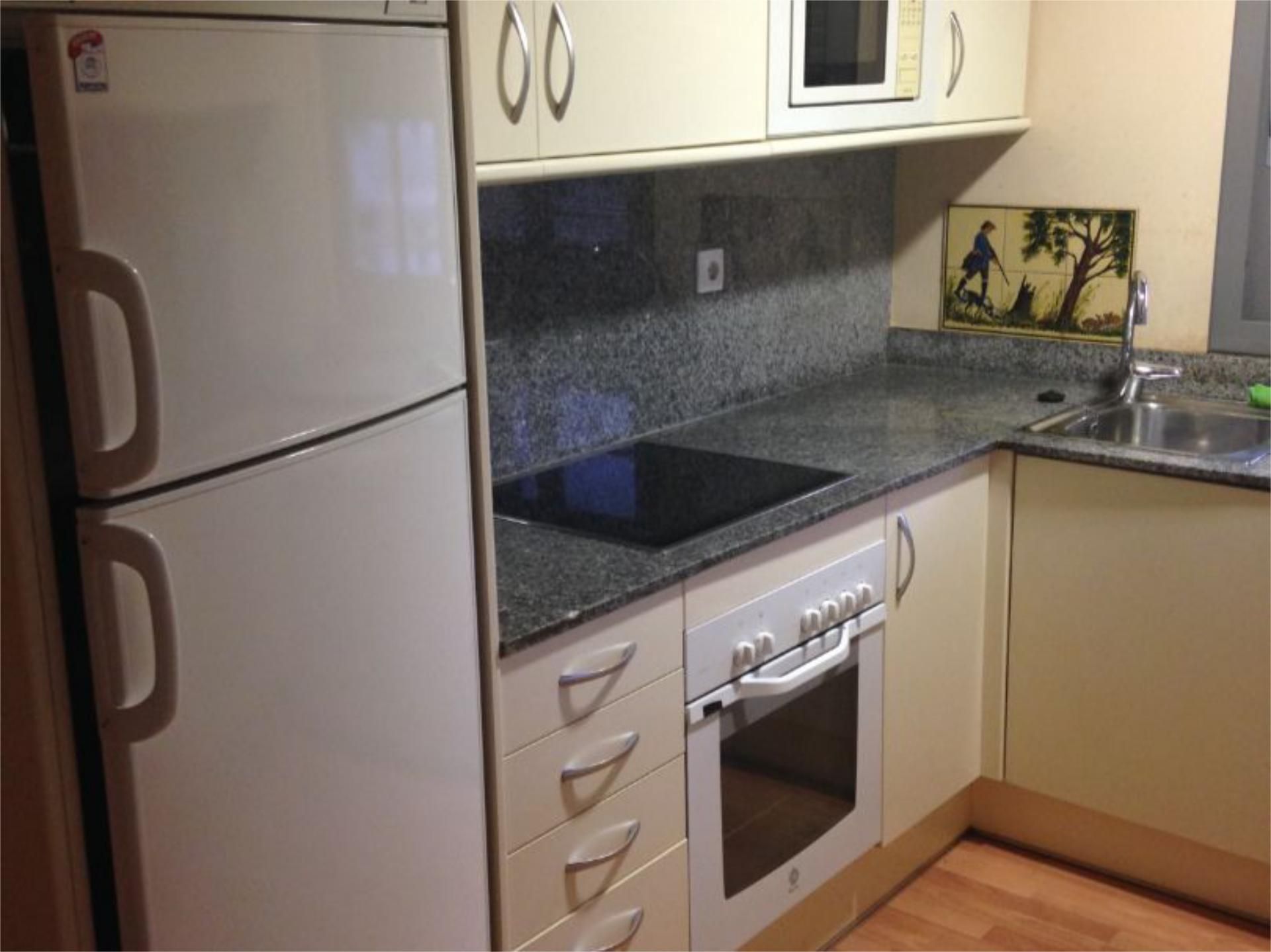Kitchen of Flat to rent in  Lleida Capital  with Air Conditioner, Heating and Parquet flooring