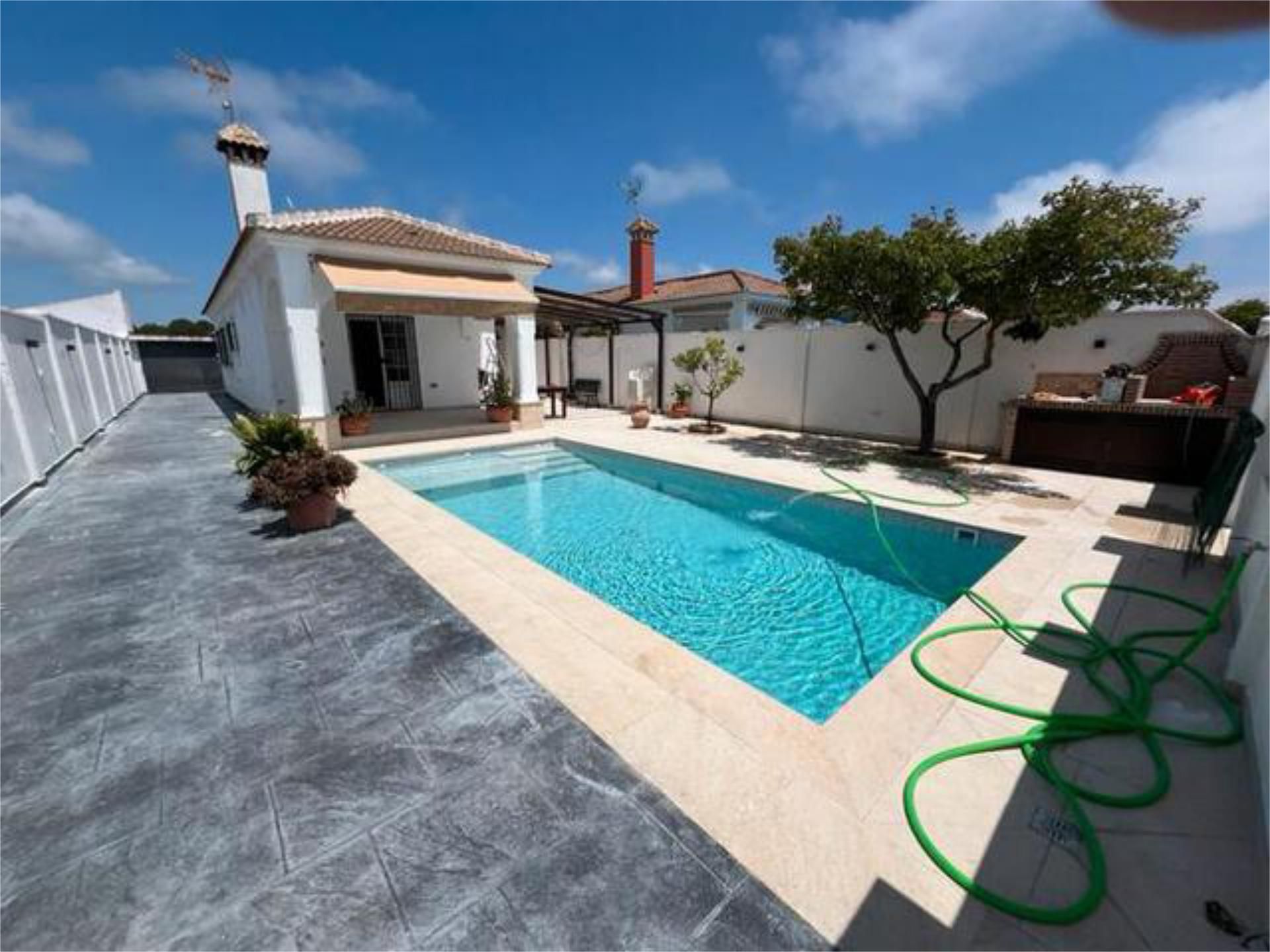 Swimming pool of Single-family semi-detached for sale in Almonte  with Terrace and Swimming Pool