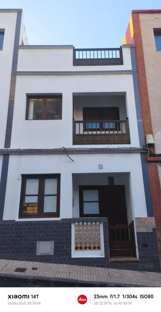 Exterior view of Single-family semi-detached for sale in Garachico  with Balcony