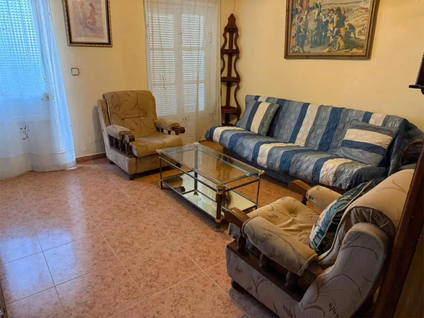 Flat for sale in Calle Altillo, 16, Villalba del Rey Living room of Flat for sale in Villalba del Rey with Furnished