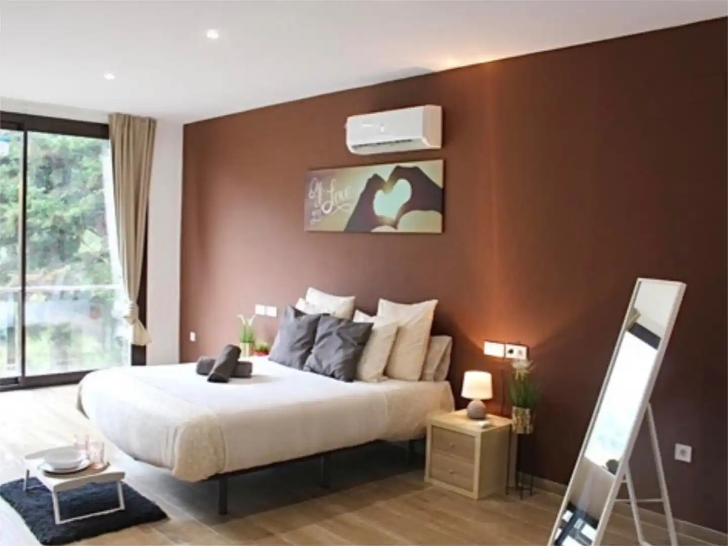 Wohnung zum Verkauf in Carrer del Pla, 28, Monistrol de Montserrat Schlafzimmer von Wohnung zum Verkauf in Monistrol de Montserrat mit Klimaanlage, Privatgarten und Terrasse