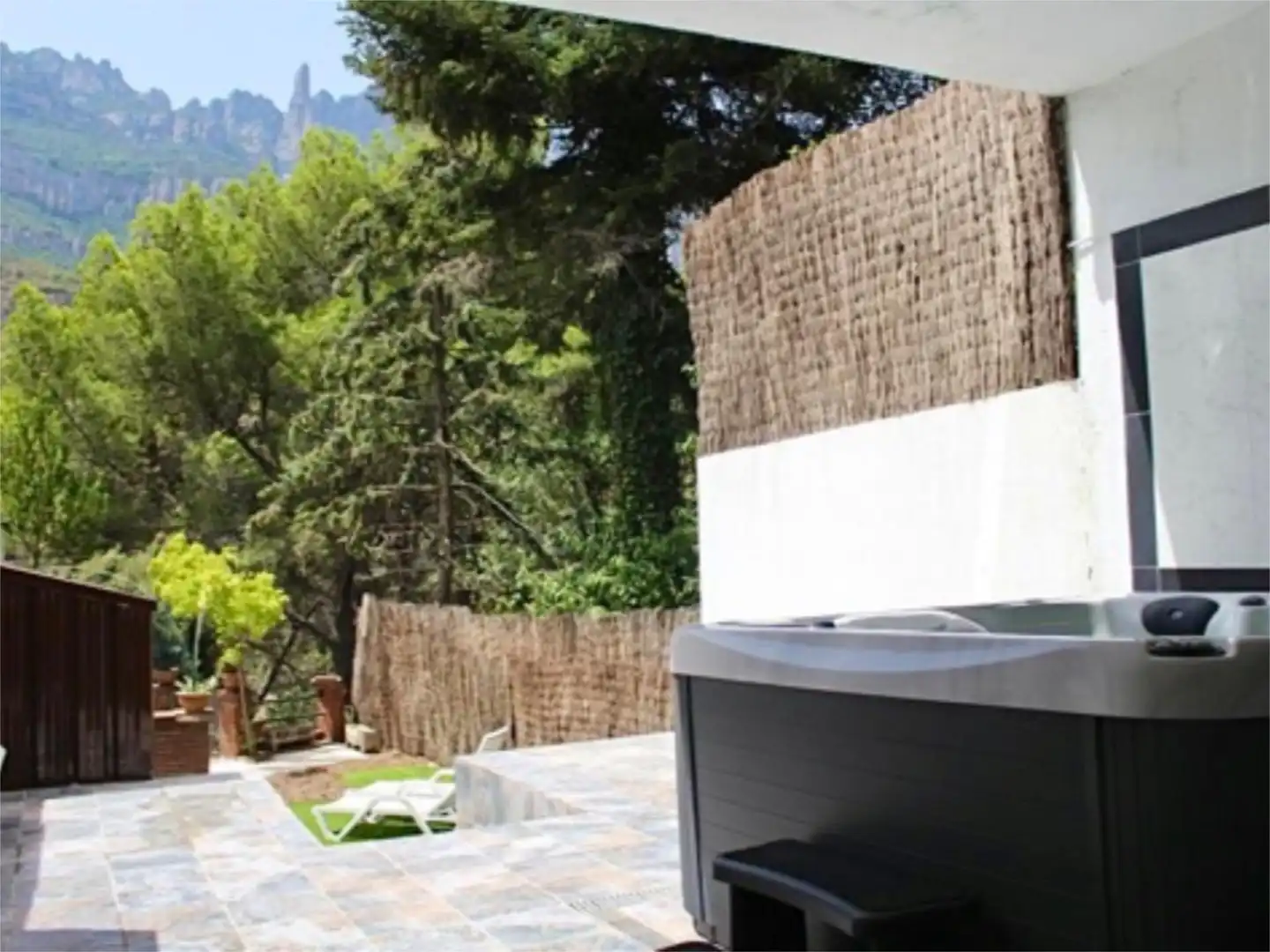Wohnung zum Verkauf in Carrer del Pla, 28, Monistrol de Montserrat Garten von Wohnung zum Verkauf in Monistrol de Montserrat mit Klimaanlage, Privatgarten und Terrasse
