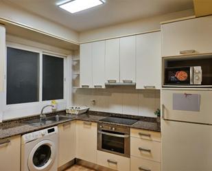 Kitchen of Flat to rent in A Coruña Capital   with Heating, Parquet flooring and Furnished