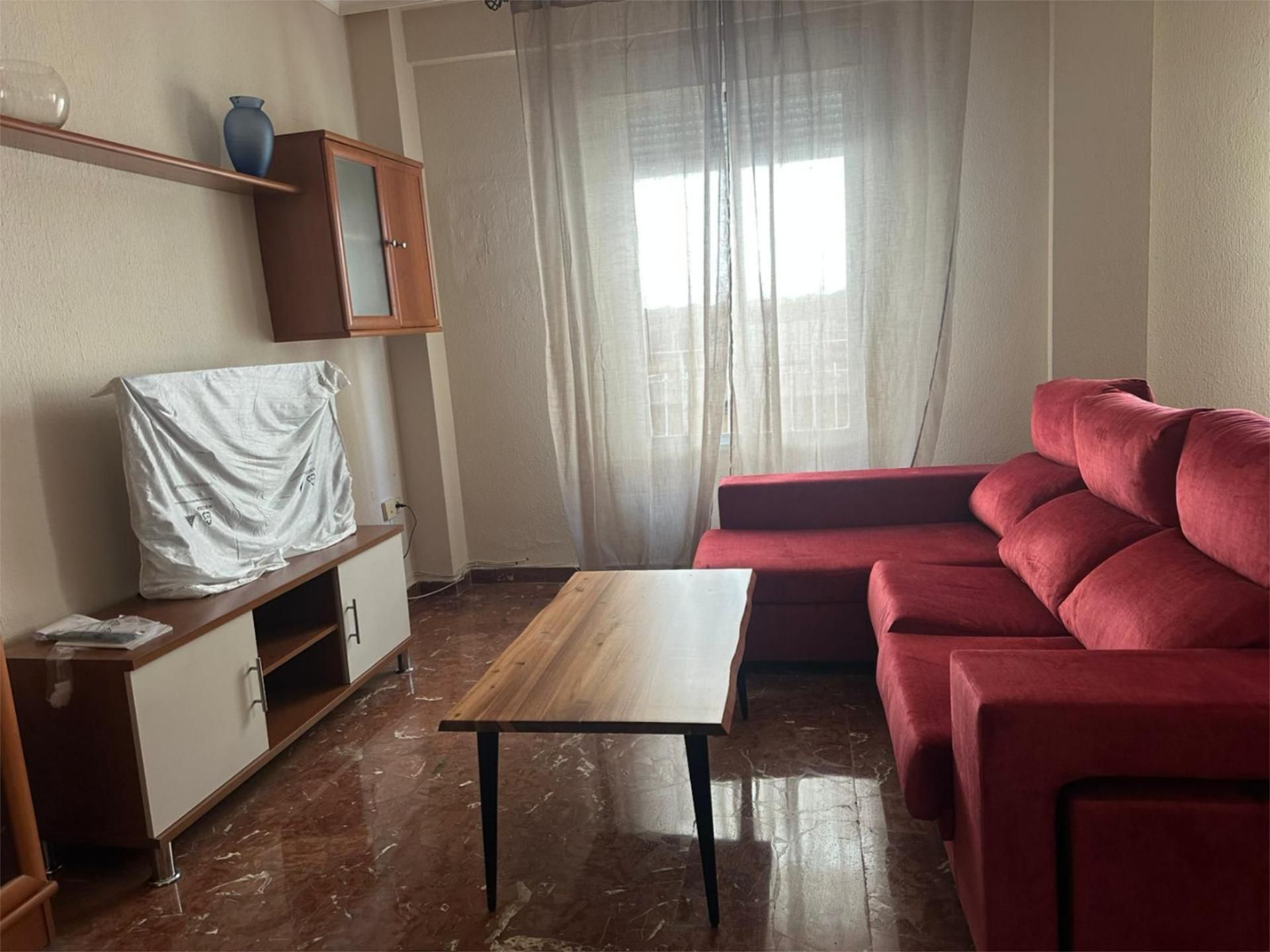Sala de estar de Piso de alquiler en Linares con Aire acondicionado, Amueblado y Lavadora