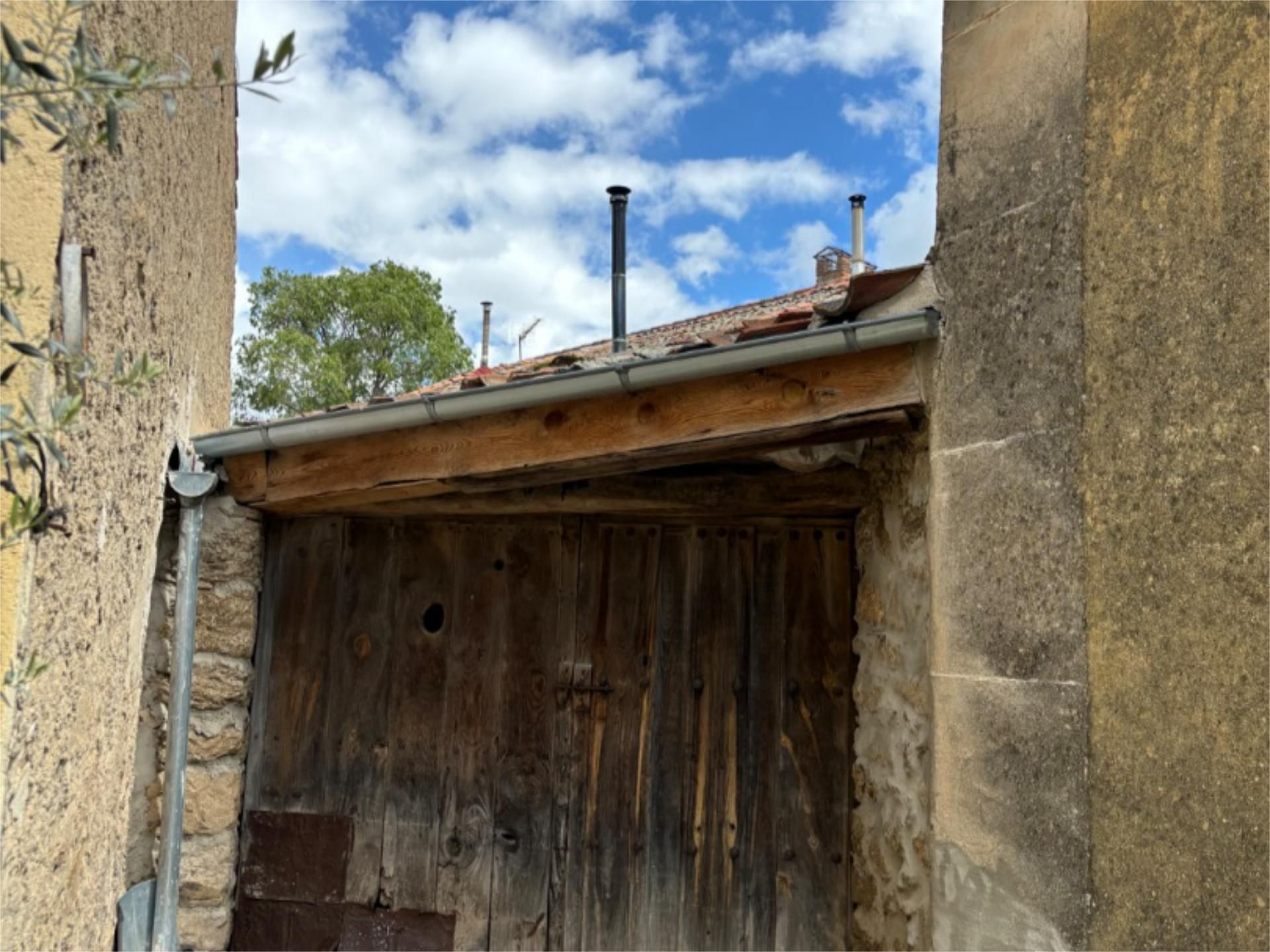 Vista exterior de Casa o xalet en venda en Basardilla