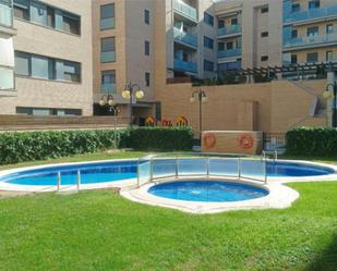 Swimming pool of Flat for sale in  Lleida Capital  with Air Conditioner, Swimming Pool and Balcony