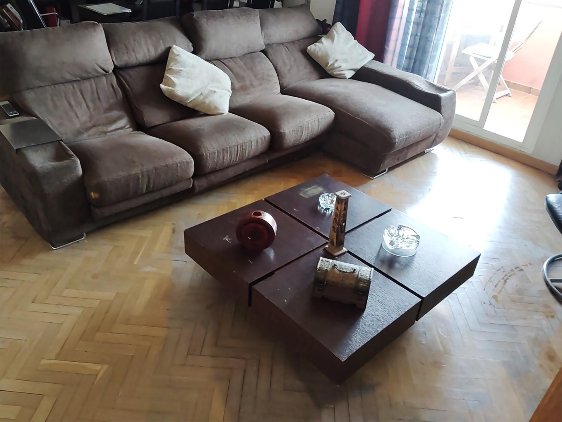 Sala d'estar de Pis per a compartir en Arganda del Rey amb Calefacció, Parquet i Terrassa