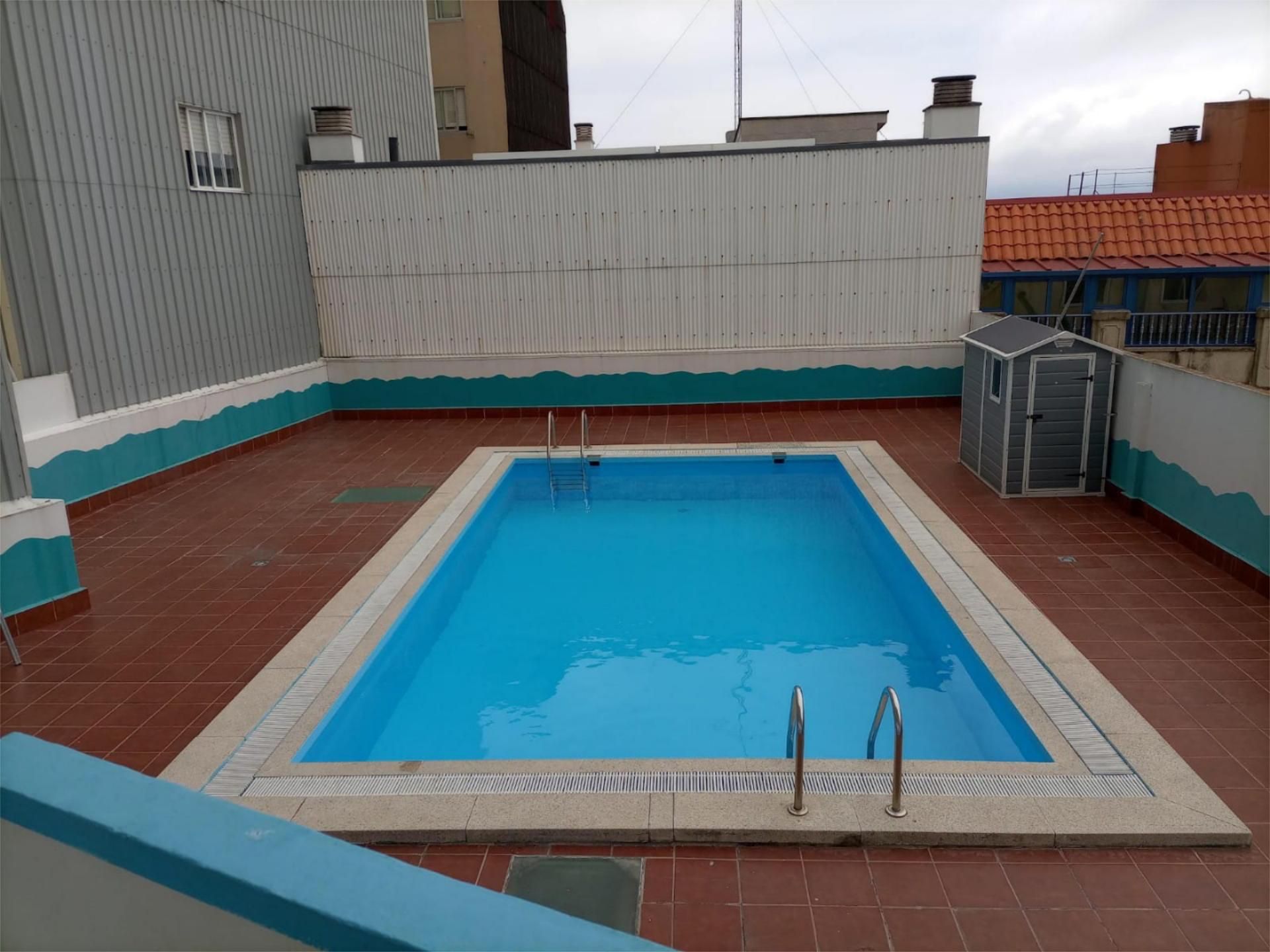Swimming pool of Flat for sale in Cangas   with Terrace and Swimming Pool