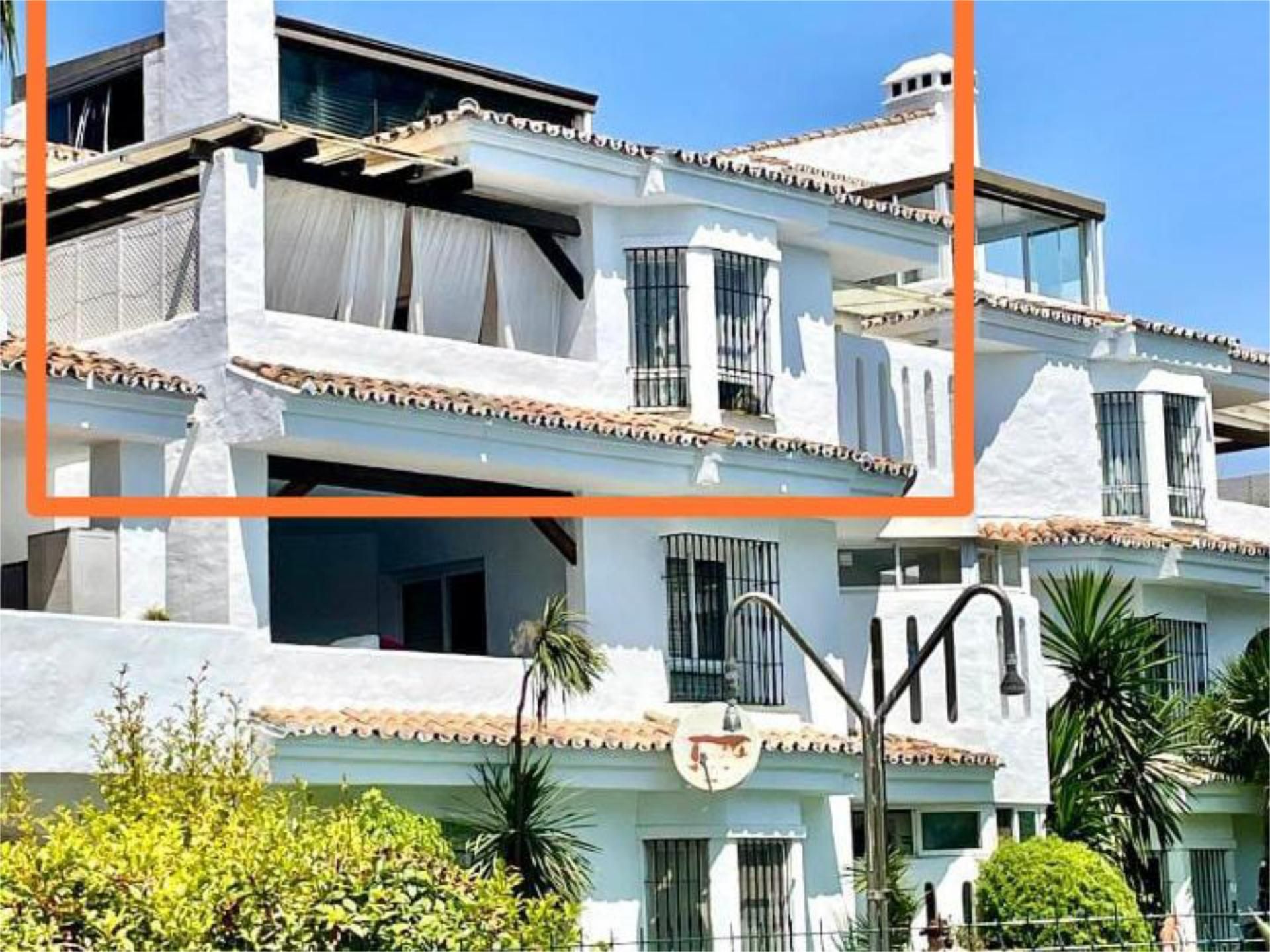 Vista exterior de Pis en venda en Marbella amb Aire condicionat, Calefacció i Parquet