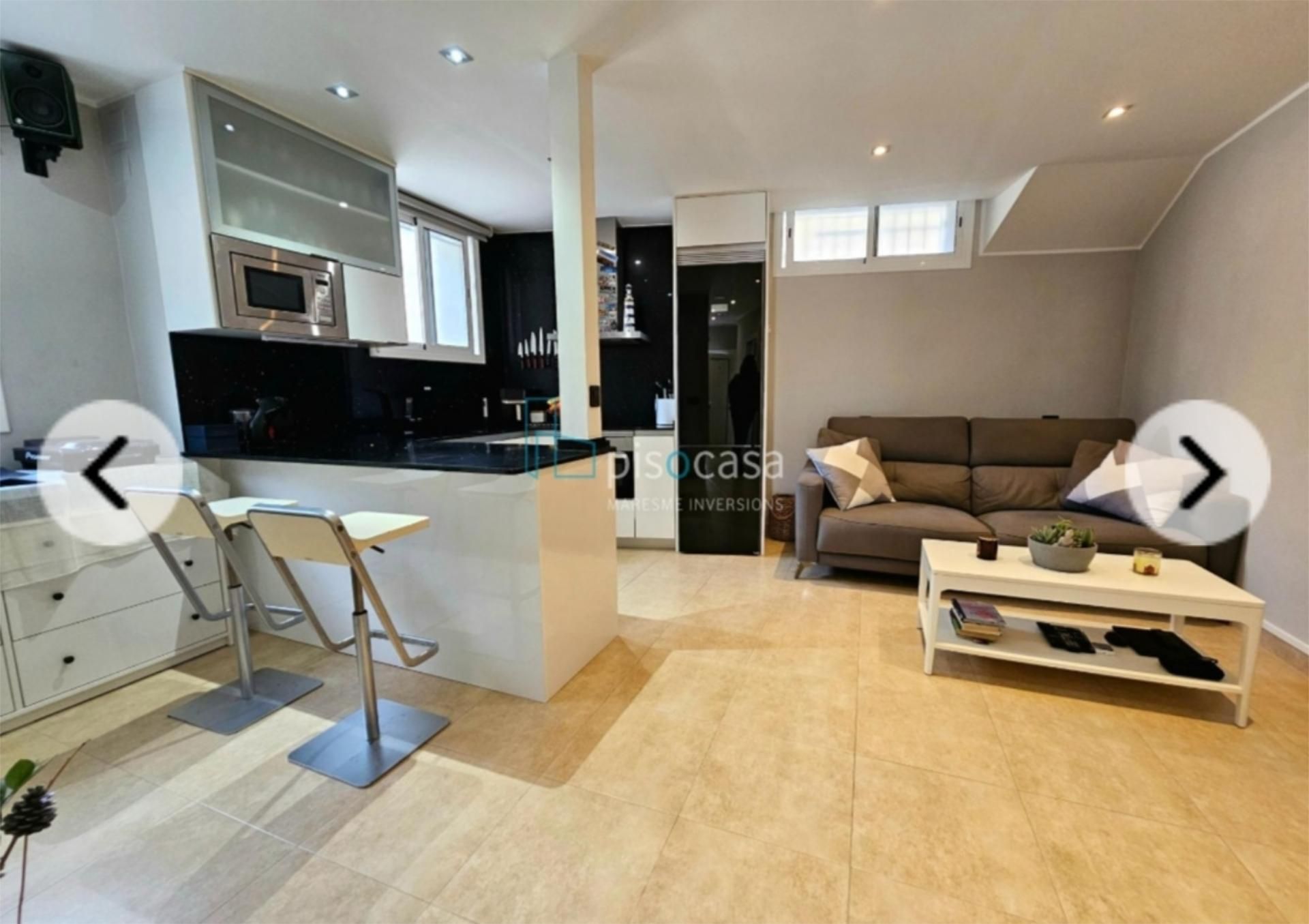 Kitchen of Flat for sale in Alella  with Air Conditioner