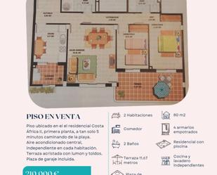Pis en venda en Roquetas de Mar amb Aire condicionat, Terrassa i Balcó