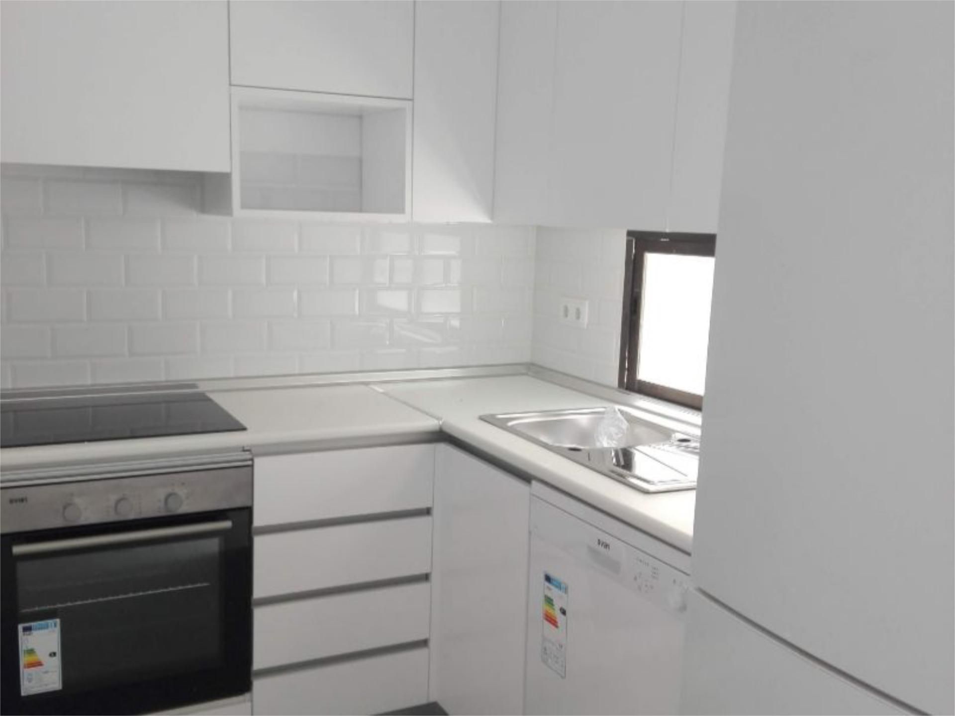 Kitchen of Apartment to rent in  Murcia Capital  with Air Conditioner, Parquet flooring and Furnished