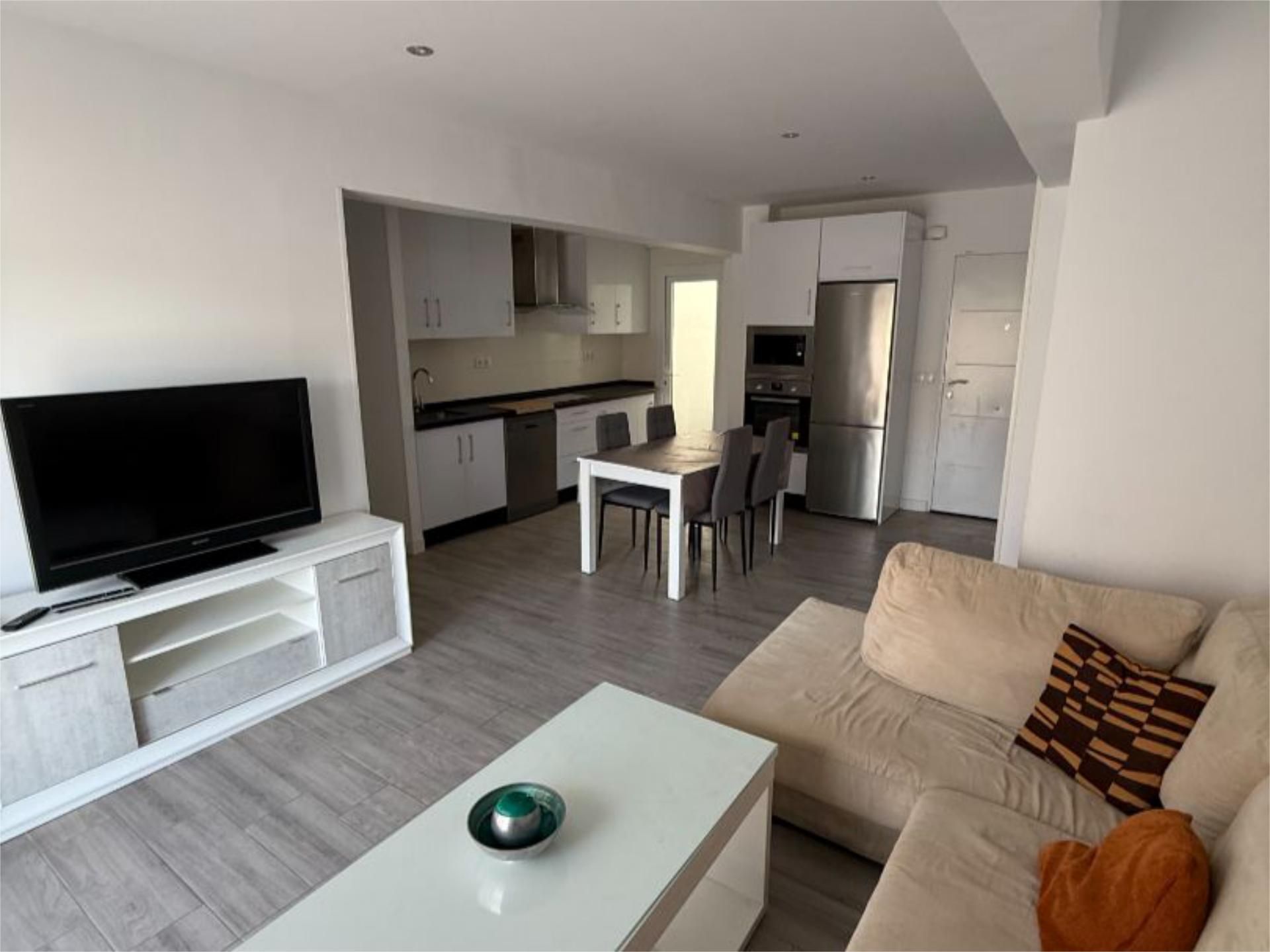 Living room of Flat to rent in Mérida  with Air Conditioner, Heating and Terrace