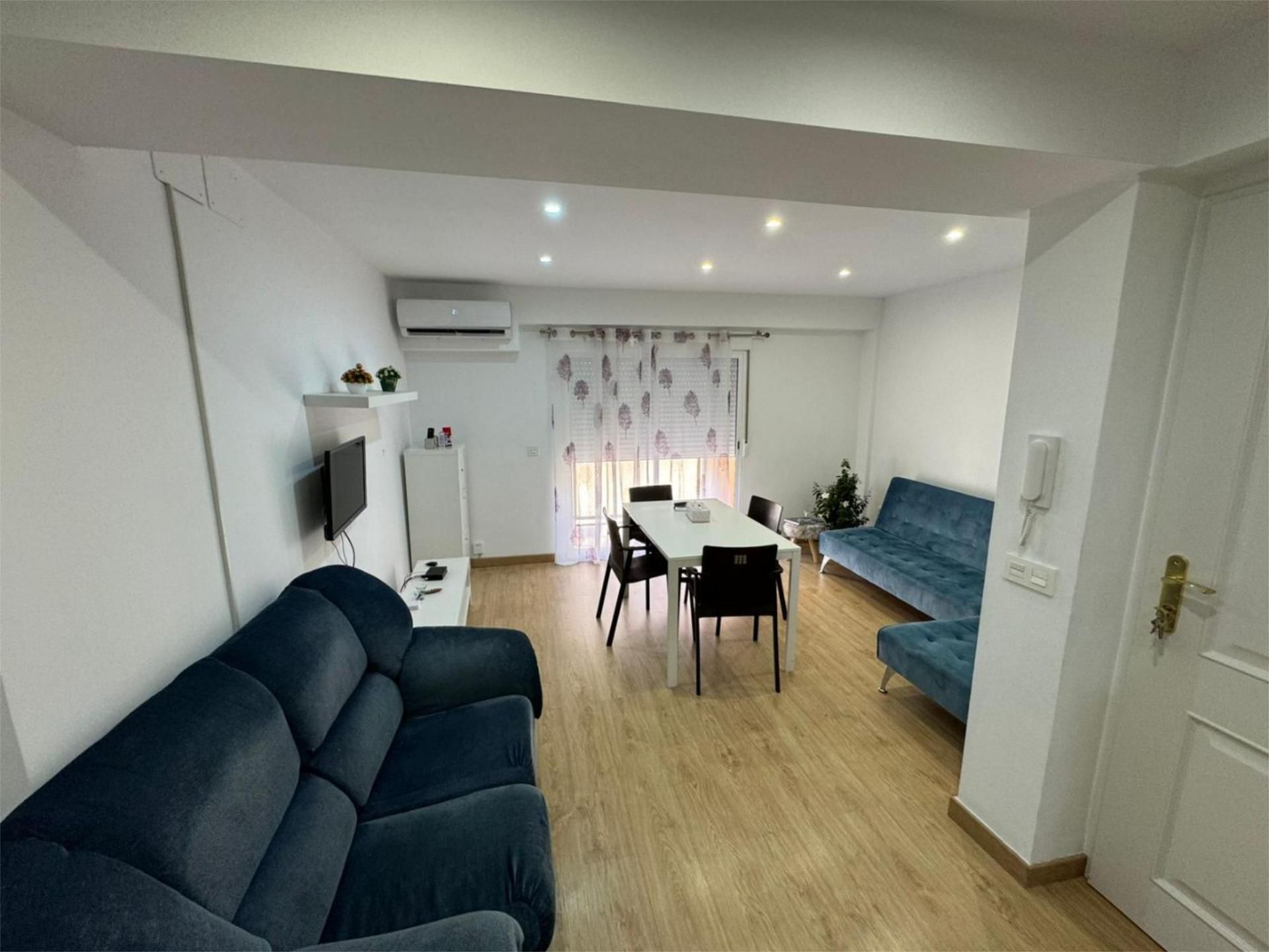 Sala d'estar de Pis de lloguer en Torrent amb Aire condicionat, Parquet i Moblat