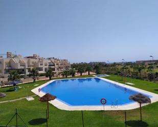Swimming pool of Flat to rent in  Almería Capital  with Air Conditioner, Heating and Private garden