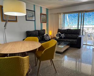 Sala d'estar de Pis de lloguer en Cullera amb Piscina, Moblat i Balcó