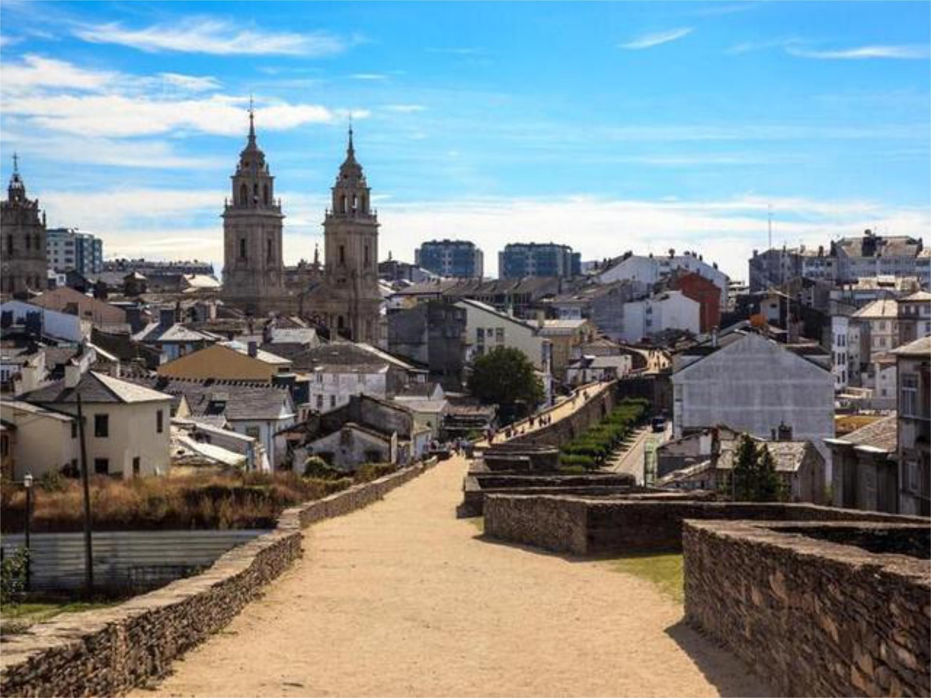 Exterior view of Flat for sale in Lugo Capital
