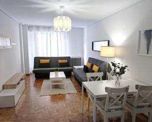 Living room of Flat to rent in  Logroño  with Heating, Furnished and Balcony