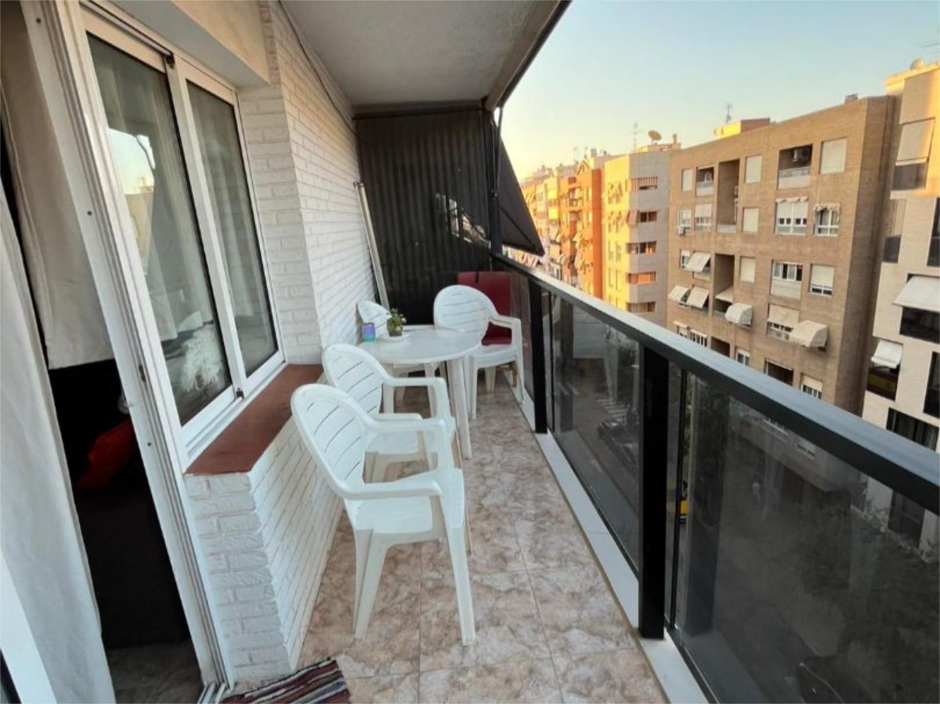 Balcony of Flat to share in Sant Joan d'Alacant  with Furnished and Balcony