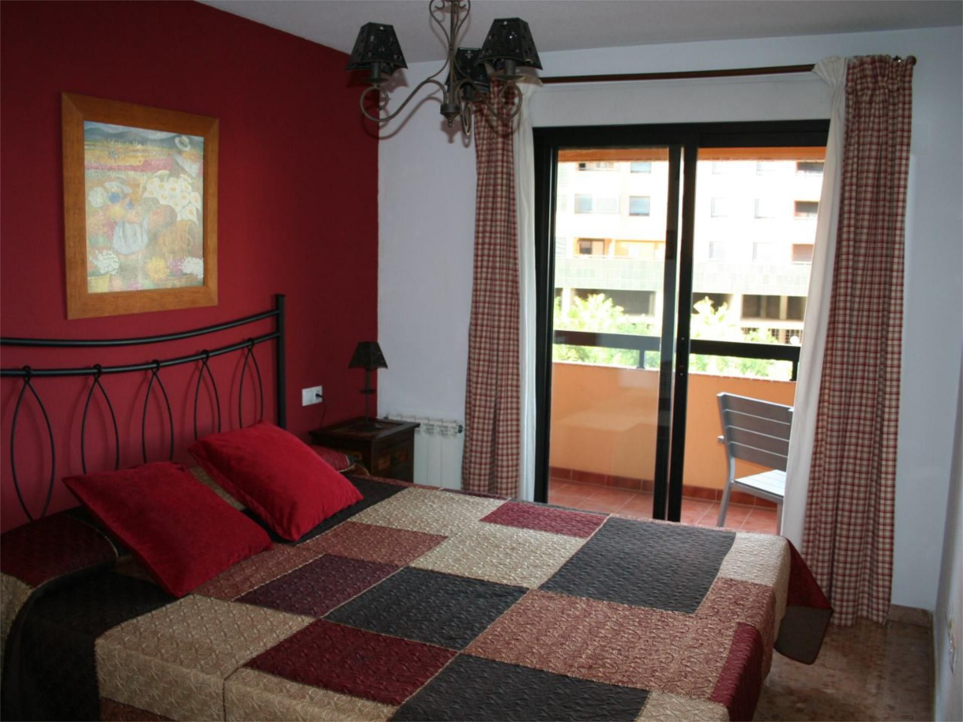 Bedroom of Flat to rent in Alicante / Alacant  with Air Conditioner, Heating and Private garden