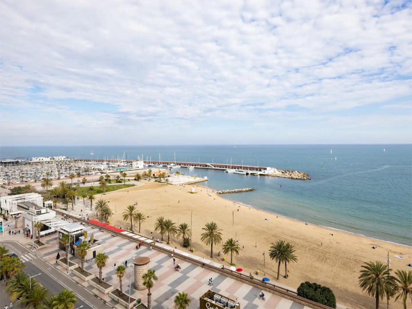 Außenansicht von Wohnung zur untervermieten in Barcelona mit Klimaanlage, Heizung und Möbliert