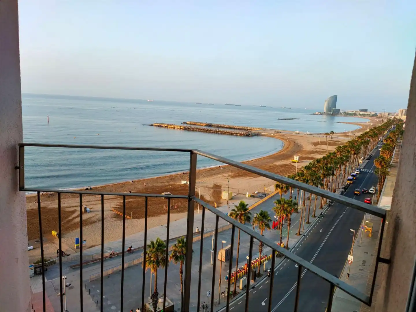Schlafzimmer von Wohnung zur untervermieten in Barcelona mit Klimaanlage, Heizung und Möbliert