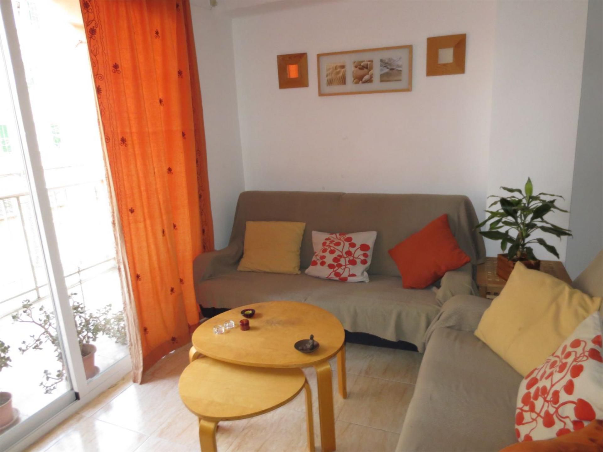 Living room of Flat for sale in  Palma de Mallorca  with Air Conditioner, Terrace and Balcony