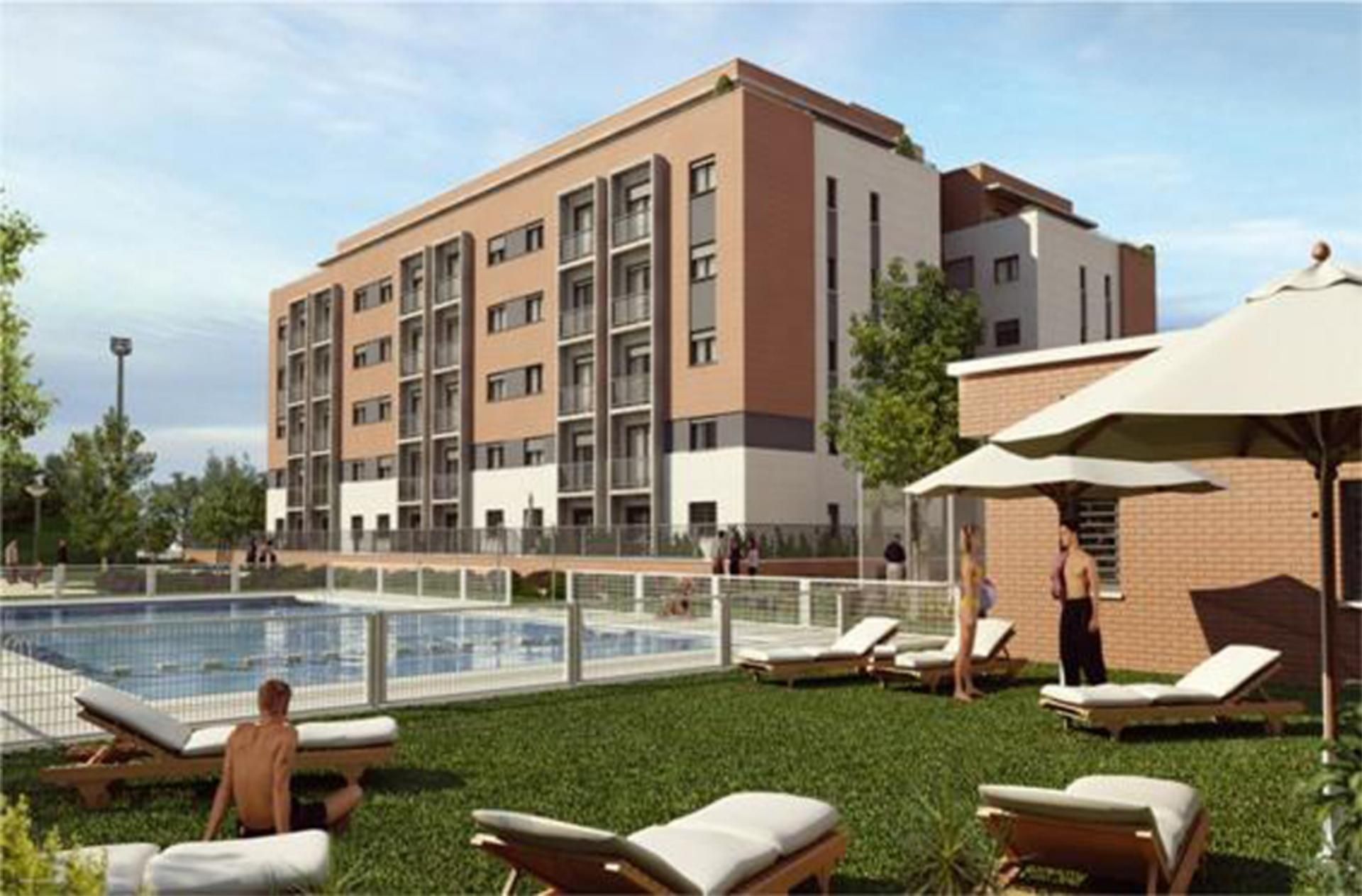Swimming pool of Flat for sale in Ciudad Real Capital  with Private garden, Terrace and Swimming Pool