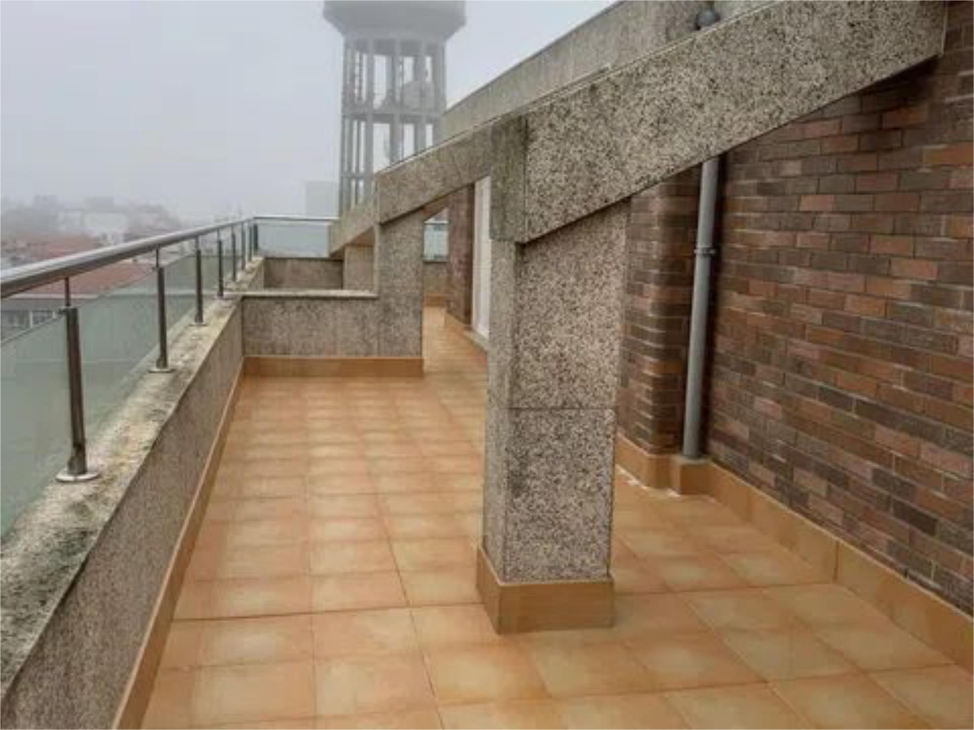 Terrace of Flat to rent in A Coruña Capital   with Heating, Parquet flooring and Terrace