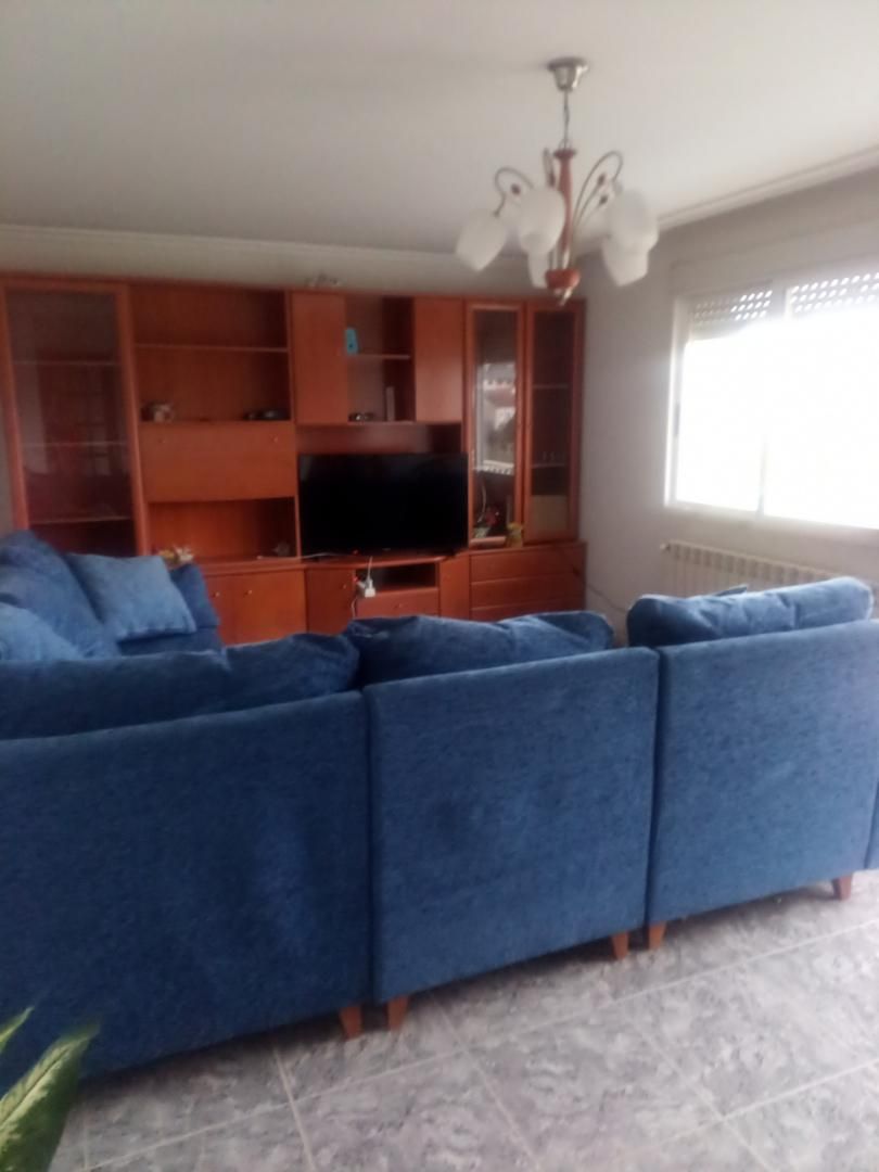 Living room of Flat to rent in Verín  with Heating, Parquet flooring and Terrace