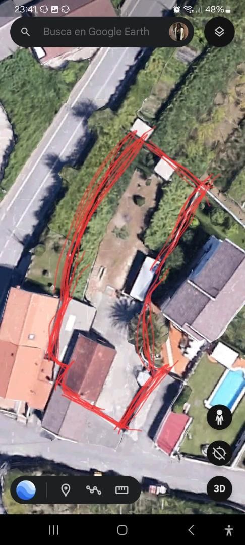 Vista exterior de Casa o xalet en venda en Meaño amb Terrassa i Balcó
