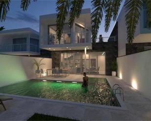 Swimming pool of Single-family semi-detached for sale in La Oliva  with Terrace and Swimming Pool