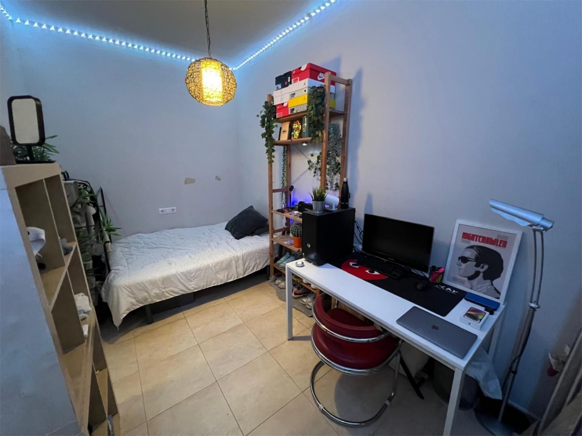 Bedroom of Flat to share in  Barcelona Capital  with Terrace, Furnished and Balcony