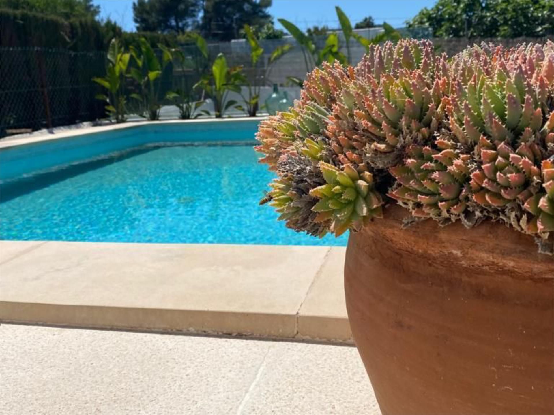 Piscina de Casa o xalet en venda en Sant Antoni de Portmany amb Aire condicionat, Terrassa i Piscina