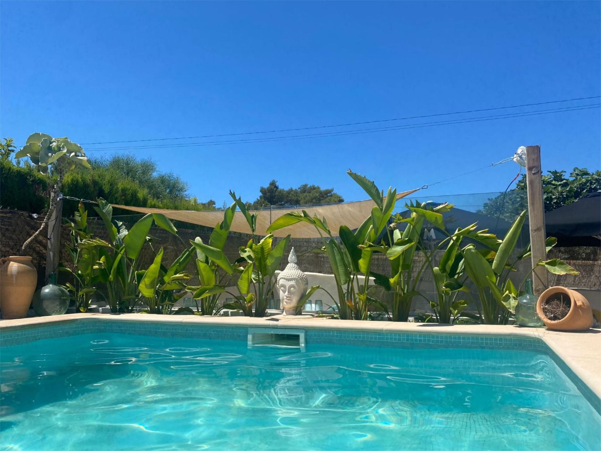 Swimming pool of Flat for sale in Sant Antoni de Portmany  with Air Conditioner, Terrace and Swimming Pool