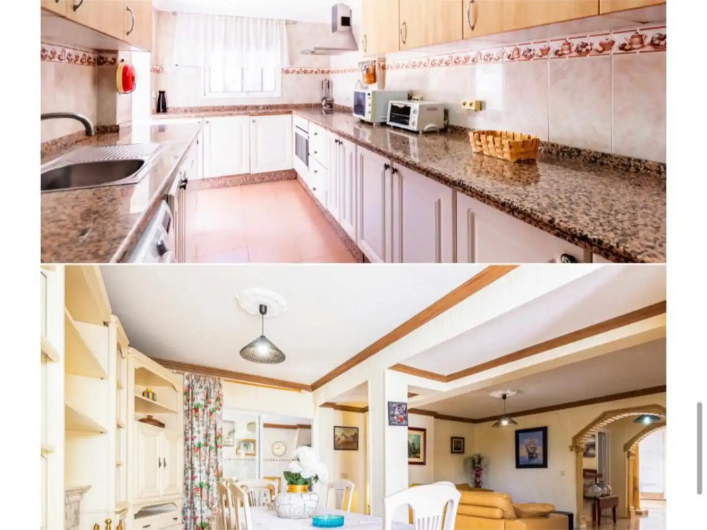 Cocina de Casa o chalet de alquiler en Marbella con Aire acondicionado, Calefacción y Jardín privado