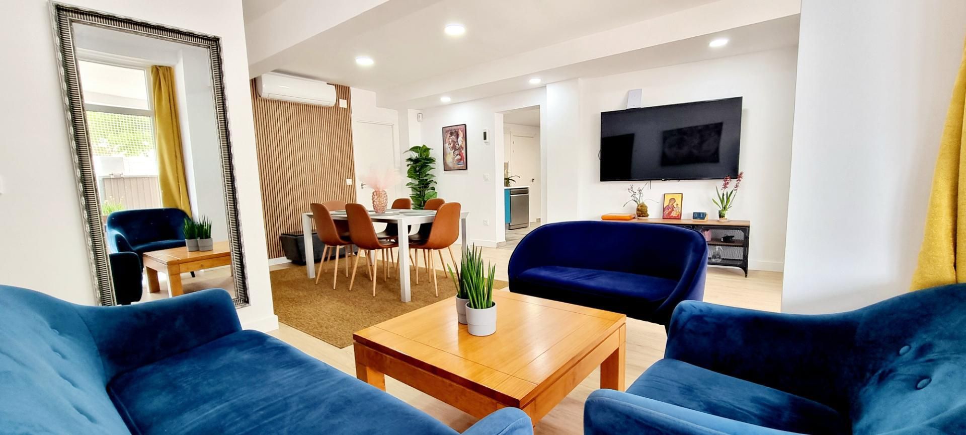 Living room of House or chalet for sale in Gandia  with Air Conditioner, Private garden and Storage room
