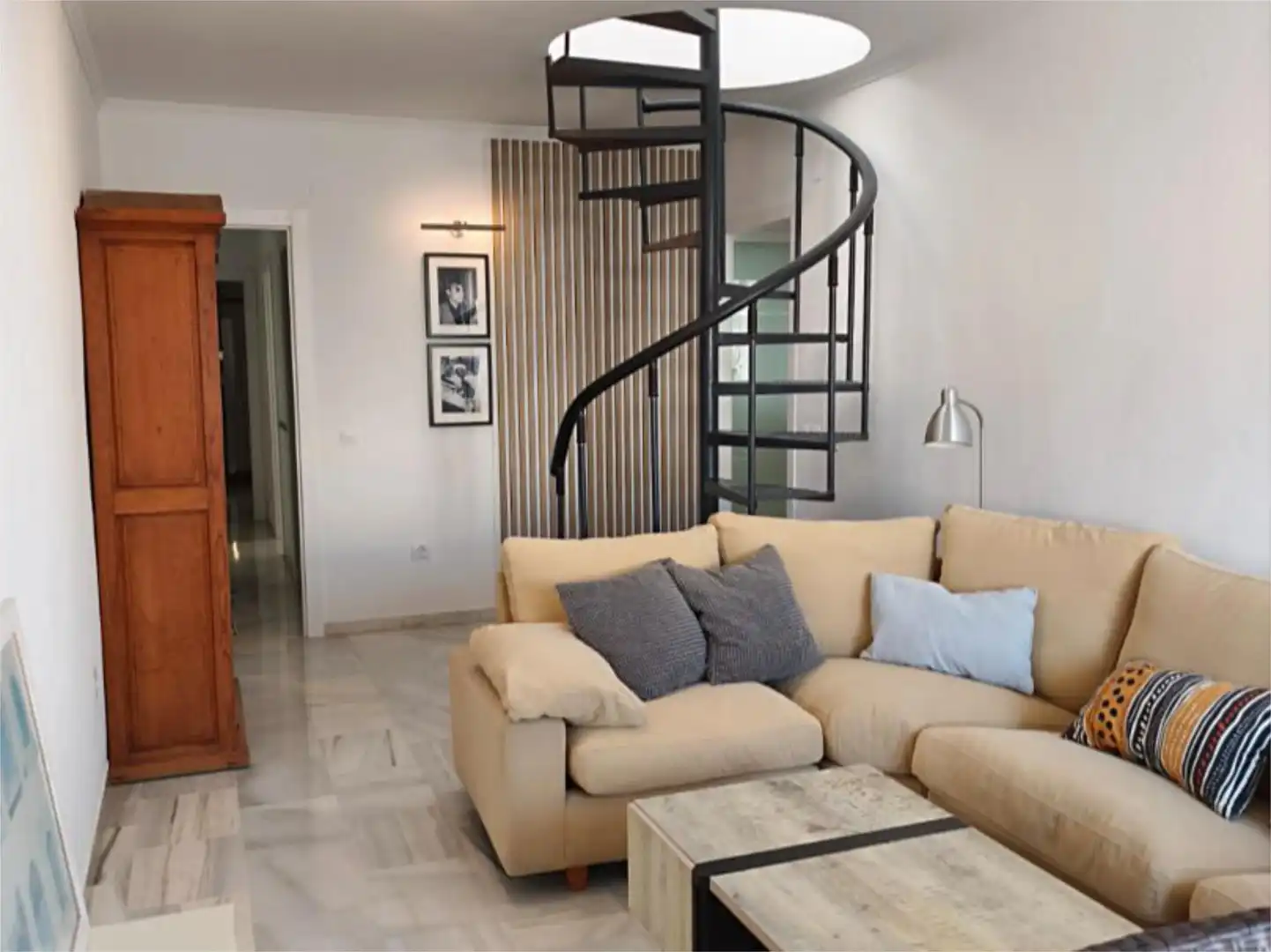 Dachboden zum Verkauf in Calle Huerta, 21, Olletas - Sierra Blanquilla Wohnzimmer von Dachboden zum Verkauf in Málaga mit Heizung und Terrasse