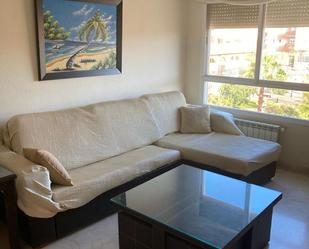 Living room of Flat to rent in Badajoz Capital  with Air Conditioner, Heating and Furnished