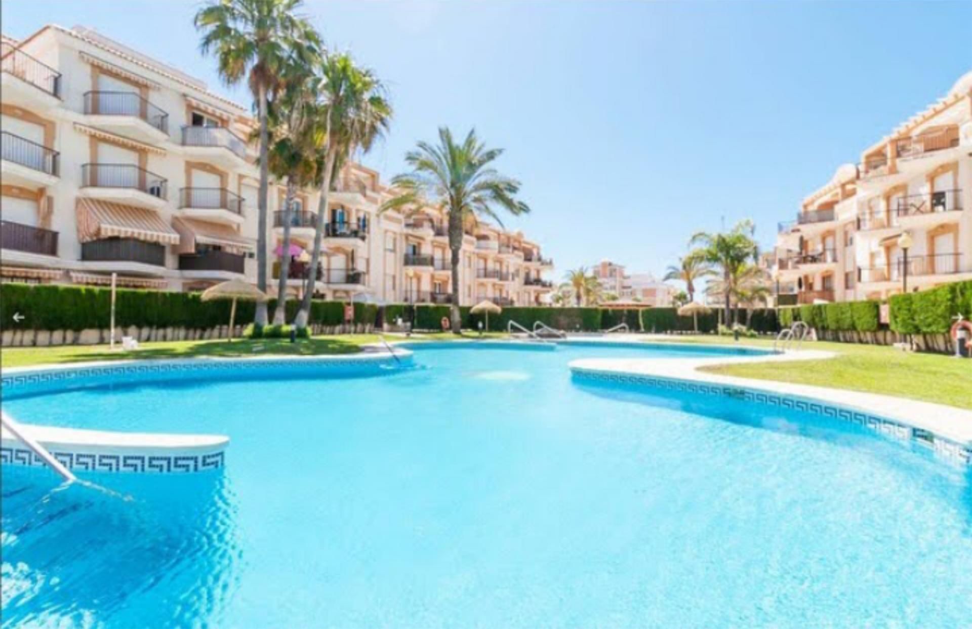 Exterior view of Flat to rent in Torrox  with Private garden, Terrace and Swimming Pool