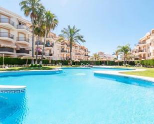 Exterior view of Flat to rent in Torrox  with Private garden, Terrace and Swimming Pool