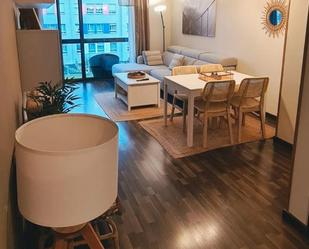 Living room of Flat for sale in Gijón   with Terrace and Swimming Pool