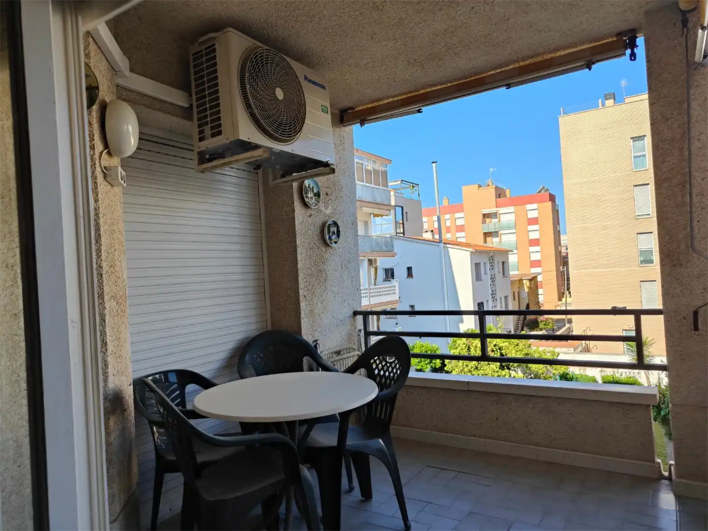 Terrasse von Wohnung zur Miete in Calafell mit Klimaanlage, Privatgarten und Terrasse