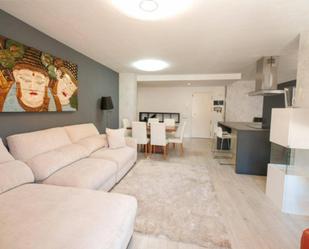 Living room of Flat to rent in Guadalajara Capital  with Air Conditioner, Parquet flooring and Furnished