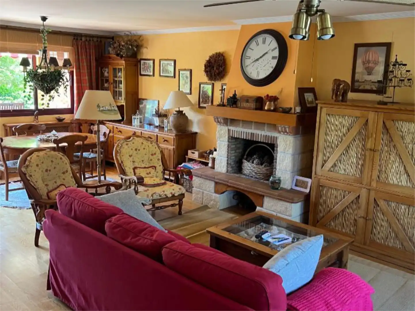 Living room of Detached homes for sale in Simancas  with Terrace, Swimming Pool and Balcony
