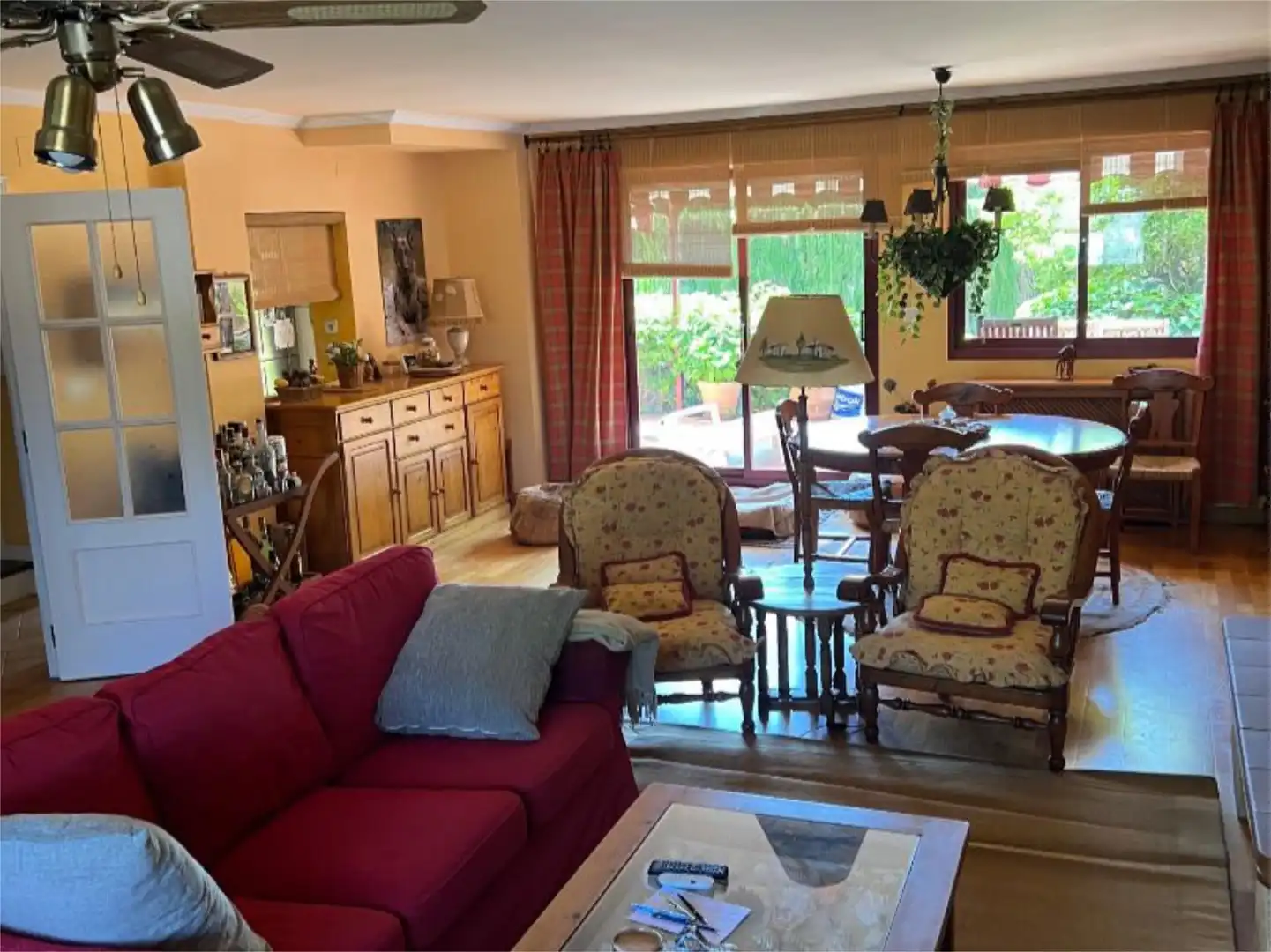 Living room of Detached homes for sale in Simancas  with Terrace, Swimming Pool and Balcony