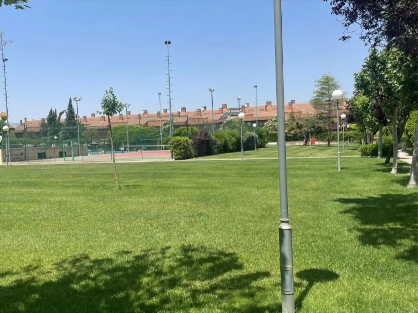 Parking of Detached homes for sale in Simancas  with Terrace, Swimming Pool and Balcony